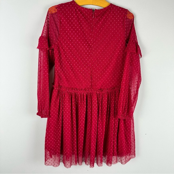 Mini Boden tulle polka dot dress sz 8-9 - Picture 3 of 5